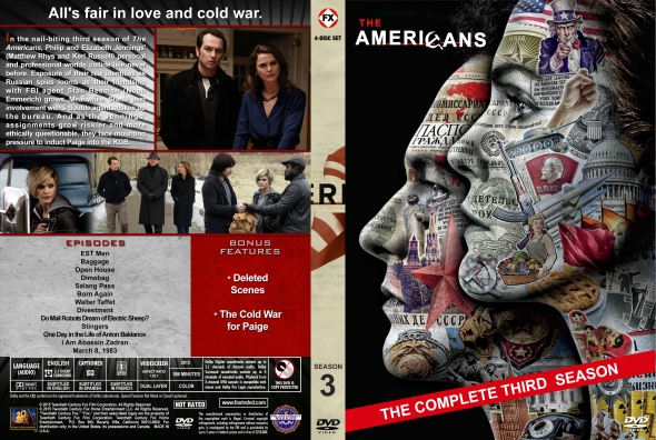 The Americans- Season 3 (spanning spine)