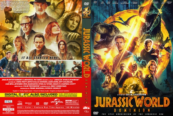 CoverCity DVD Covers Labels Jurassic World Dominion