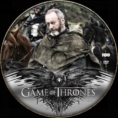 Game of Thrones -  Season 4; disc 5