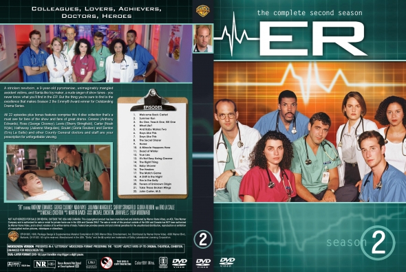 ER - Season 2 (spanning spine)