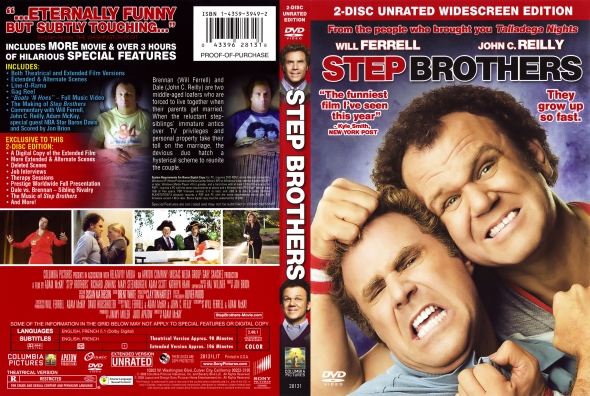 Step Brothers: Unrated Edition, Widescreen [DVD]