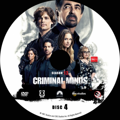 Criminal Minds - Season 12; disc 4