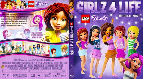 Covercity Dvd Covers Labels Lego Friends Girlz 4 Life