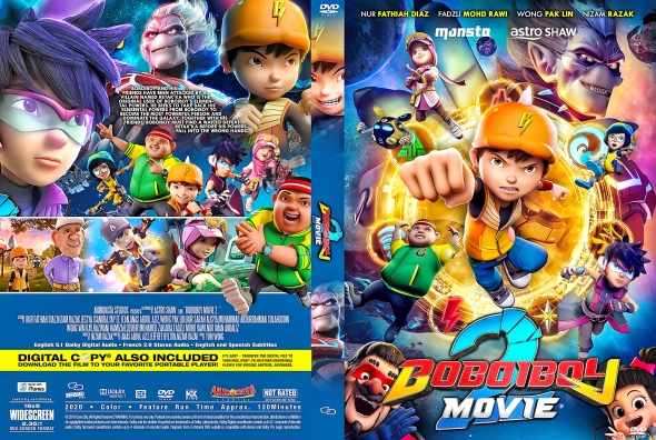 CoverCity DVD Covers Labels BoBoiBoy Movie 2