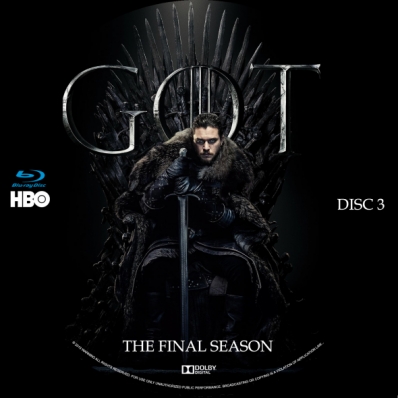 Game of Thrones - Season 8; disc 3