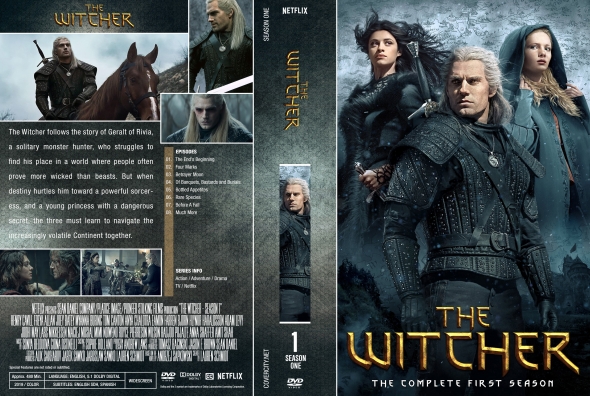 The Witcher - A Origem - T01  Witcher, Nova serie, Capa de dvd