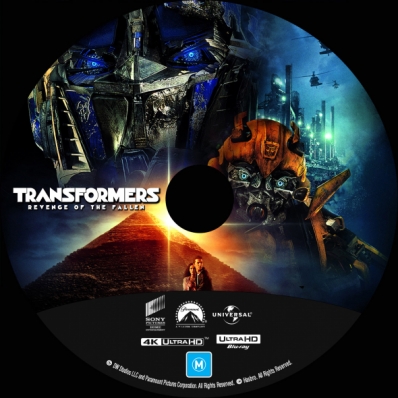 CoverCity - DVD Covers & Labels - Transformers: Revenge Of The Fallen 4K