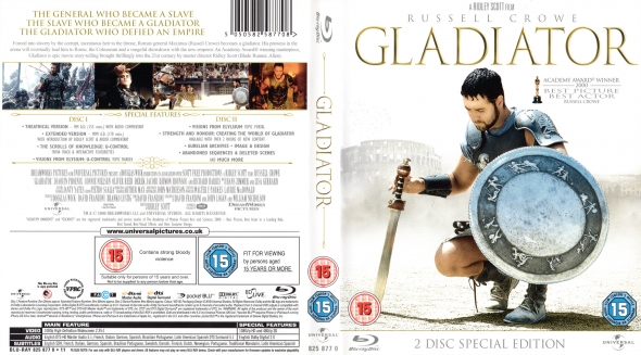 CoverCity - DVD Covers & Labels - Gladiator