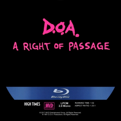 DOA - A Right of Passage