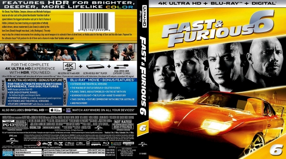 fast and furious 6 blu ray cover