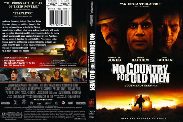 CoverCity DVD Covers Labels No Country for Old Men