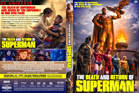 CoverCity DVD Covers Labels The Death and Return of Superman