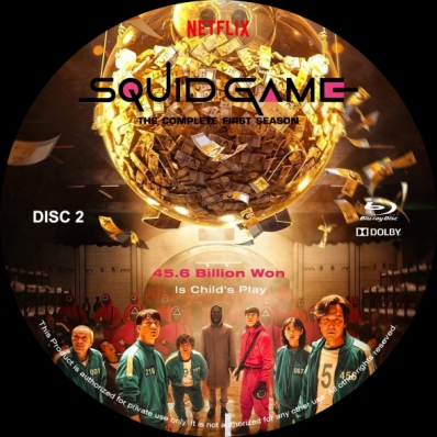 Squid Game - Season 1; disc 2