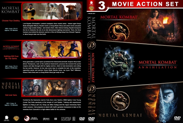  Mortal Kombat Triple Feature (Mortal Kombat / Mortal