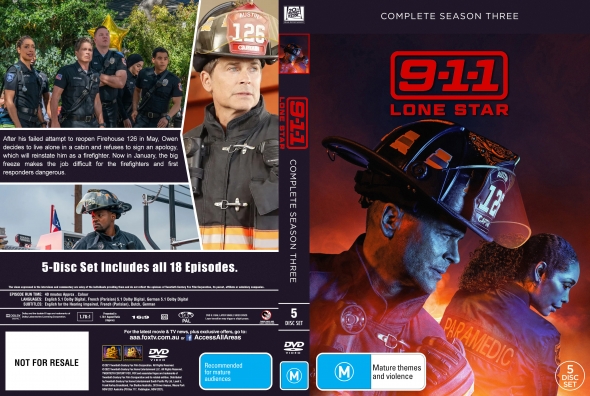 CoverCity - DVD Covers & Labels - 9-1-1 Lone Star - Season 3