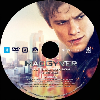 MacGyver - Season 5; disc 1