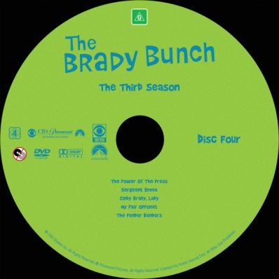 The Brady Bunch - Season 3; disc 4