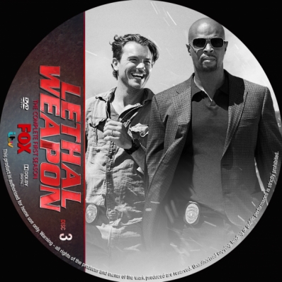 Lethal Weapon - Season 1; disc 3