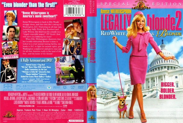 Covercity Dvd Covers And Labels Legally Blonde 2 Red White And Blonde 0493
