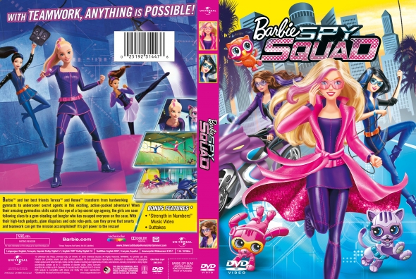 Barbie spy best sale squad dvd