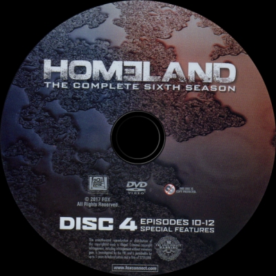 CoverCity - DVD Covers & Labels - Homeland - Season 6; disc 4