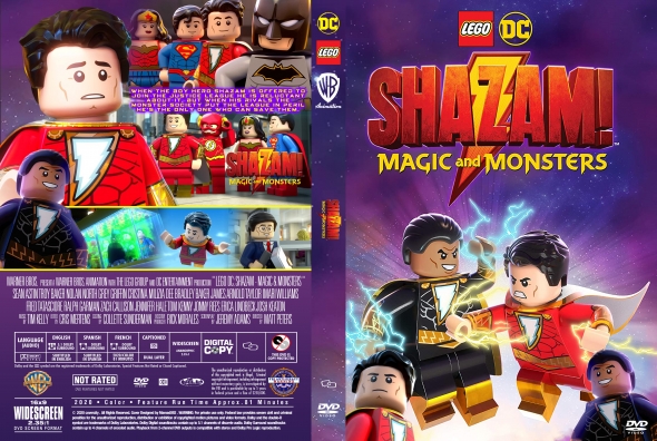 Shazam cheap lego dvd