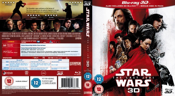 Star Wars: The Last Jedi Blu-ray Covers - Exclusive