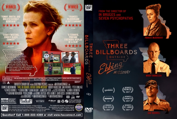 CoverCity DVD Covers Labels Three Billboards Outside Ebbing