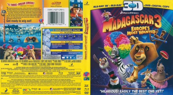 Madagascar 3: Europe's Most Wanted 3D