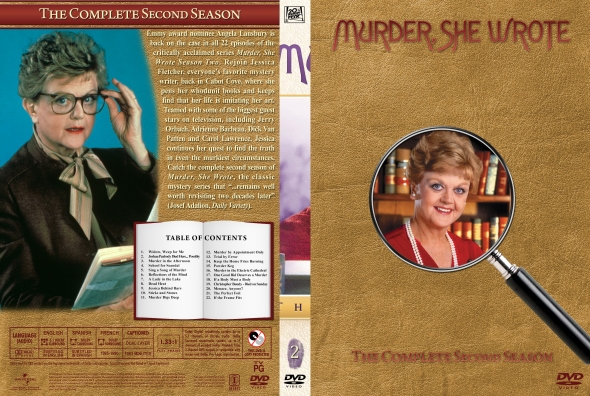 CoverCity - DVD Covers & Labels - Murder She Wrote - Season 2 (spanning ...