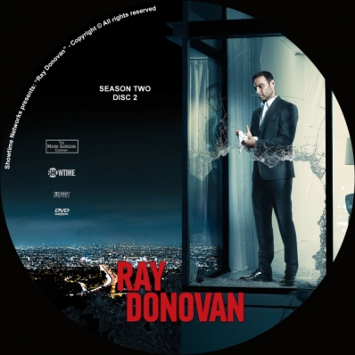 ray donovan dvd label