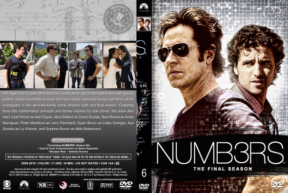 Numb3rs - Season 6 (spanning spine)