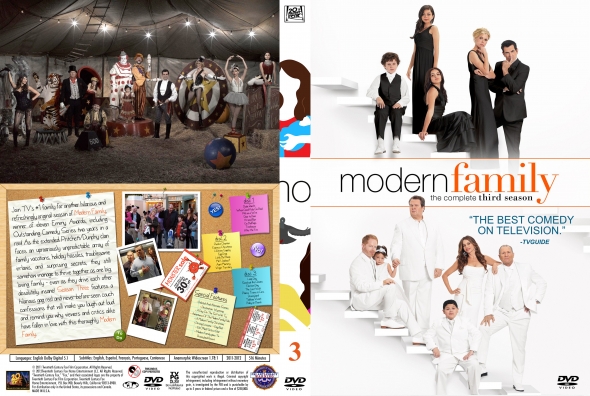 Modern Family - Season 3 (spanning spine)