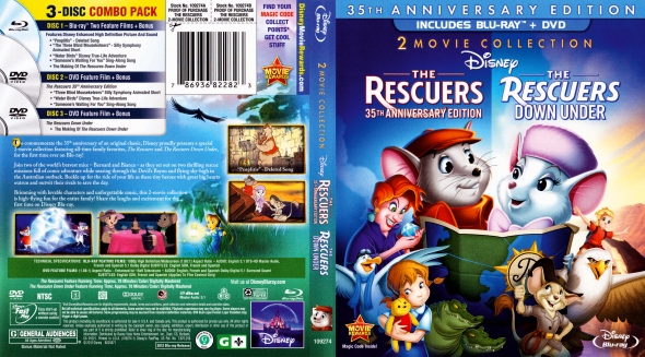 CoverCity DVD Covers Labels The Rescuers 2 movie collection