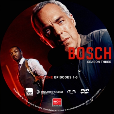 CoverCity - DVD Covers & Labels - Bosch - Season 3; disc 1