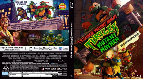 CoverCity - DVD Covers & Labels - Teenage Mutant Ninja Turtles: Mutant  Mayhem (2023)