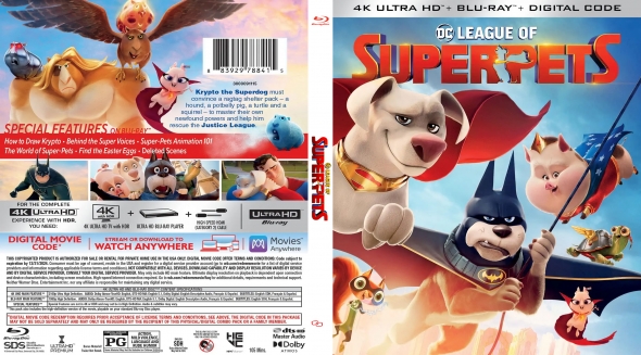 CoverCity - DVD Covers & Labels - League of Super-Pets 4K