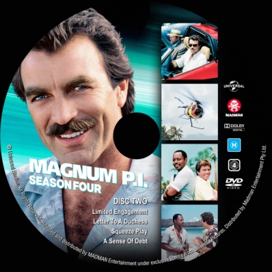 Magnum P.i. - Season 4; disc 2