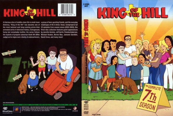 King of the Hill: The Complete 7th Season (DVD, 2014, 3-Disc Set) for sale  online