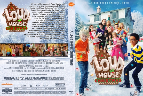 CoverCity DVD Covers Labels A Loud House Christmas