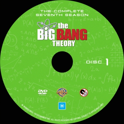 The Big Bang Theory - Season 7; disc 1