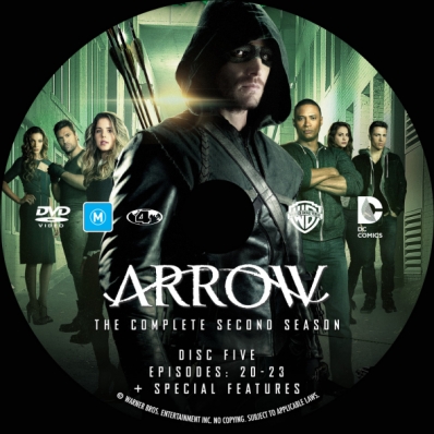 Arrow - Season 2; disc 5