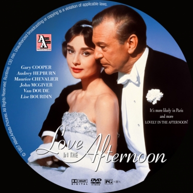 CoverCity - DVD Covers & Labels - Love in the Afternoon