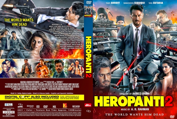 CoverCity DVD Covers Labels Heropanti 2