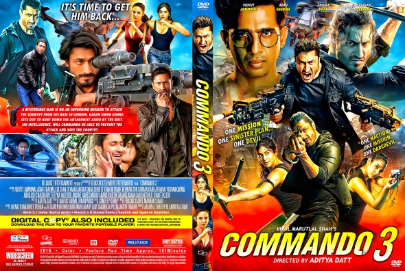 CoverCity DVD Covers Labels Commando 3