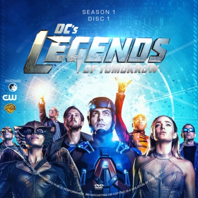 Legends of Tomorrow - Season 1; disc 1