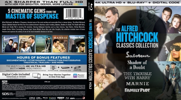 The Alfred Hitchcock Classics Collection Vol 2 4K