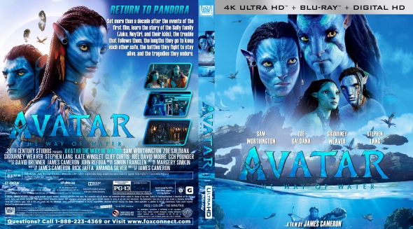CoverCity - DVD Covers & Labels - Avatar: The Way of Water 4K