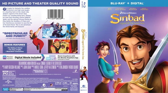 CoverCity - DVD Covers & Labels - Sinbad Legend of the Seven Seas