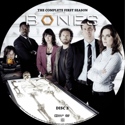 Bones - Season 1; disc 3